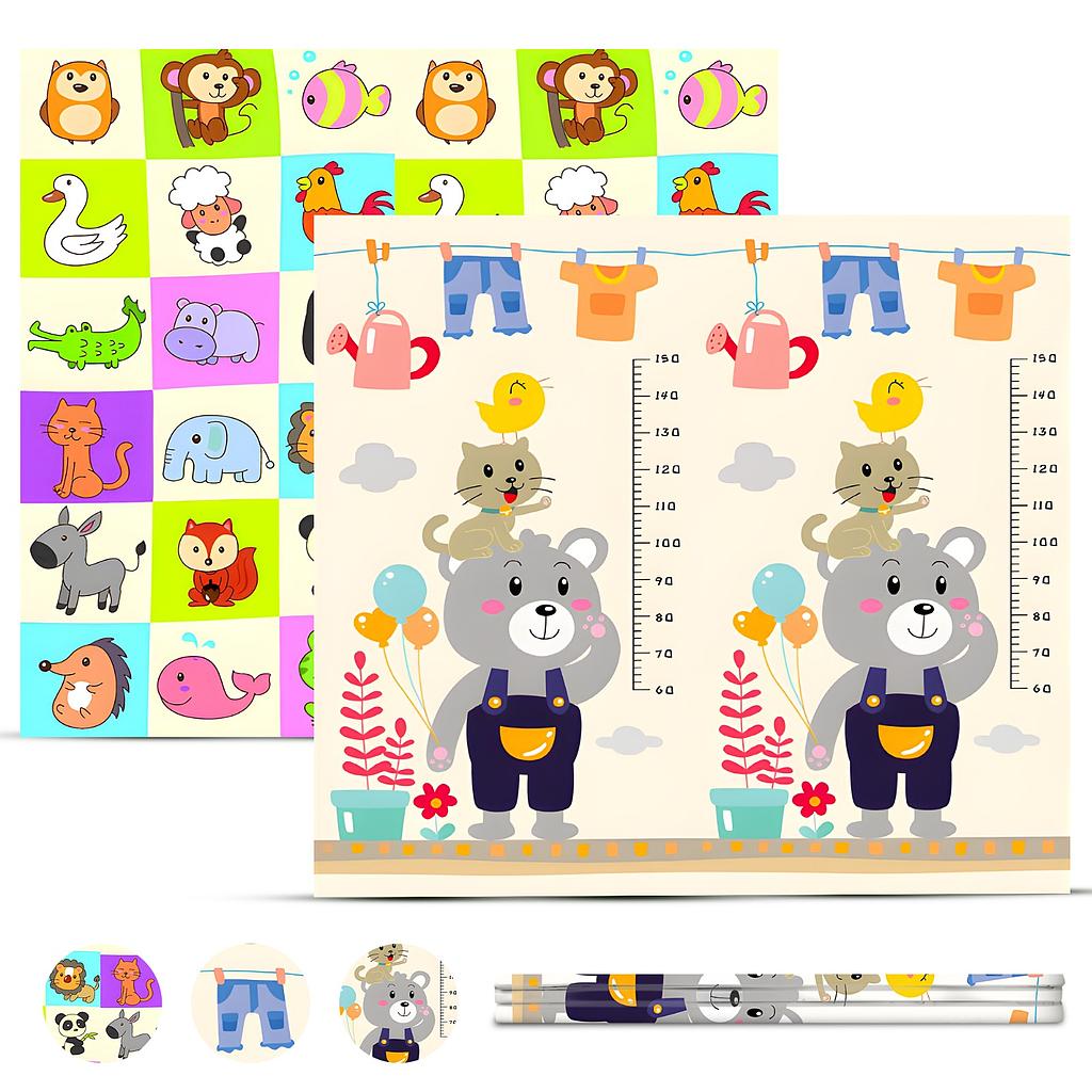 CX16 - XPE Alfombra plegable para bebés 200*180*1CM