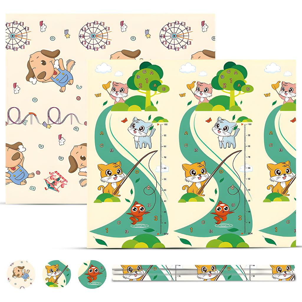 CX7 - XPE Alfombra plegable para bebés 200*180*1CM