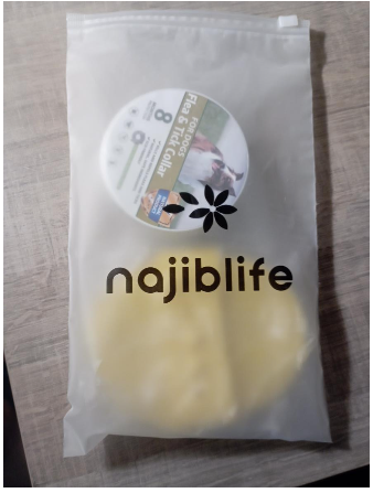 COLLAR ANTIPARASITARIO + CEPILLO MASAJEADOR