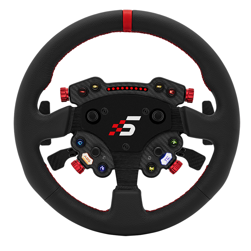 GTPRO R Steering Wheel with GT Pro Hub(K)| Shifter &amp; Clutch Paddles | Leather