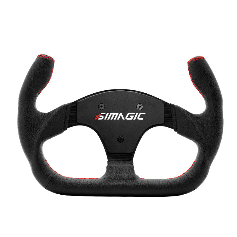D-Shaped Steering wheel without HUB | 325mm | Leather
